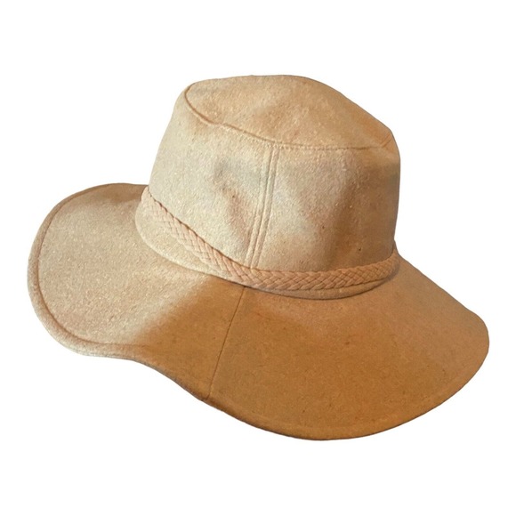 ASN‎ THE HARPER Women’s Cowboy Style Floppy Hat Tan OSFM New With Tags NWT - Picture 3 of 6